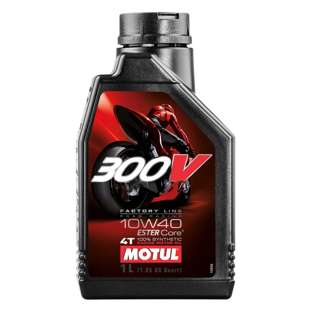 Aceite motor 4T Motul 300V Factory Line Road Racing 10W40 (1 Litro)