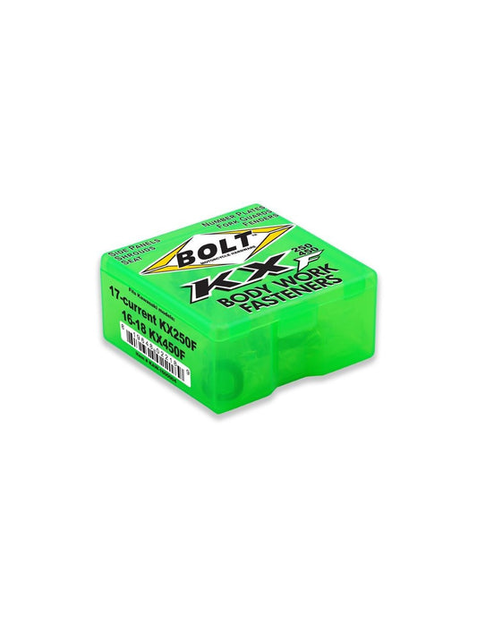 Kit Sujeción Plásticos Bolt Kawasaki KX250F 21-25, KX450F 19-25, KX250Xc/450Xc 21-25